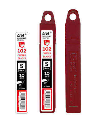 comprar Cuchilla de corte de 9 mm Cuchilla de corte de cuchillas Cuchilla de corte de cuchillas herramienta de corte de papel pintado S102 Fabricación en línea