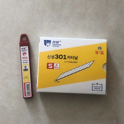 comprar Cuchillo de corte de cuchilla de 9 mm Tamaños SK2 Acero de carbono afilado a 30 grados Fabricación en línea