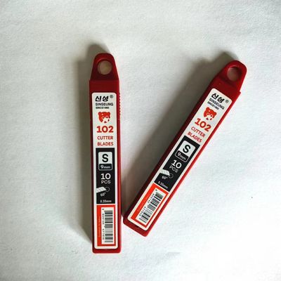 comprar 9 mm de corte de cuchillo de cuchilla ángulo S102 SK2 acero de alto carbono 60 grados Fabricación en línea