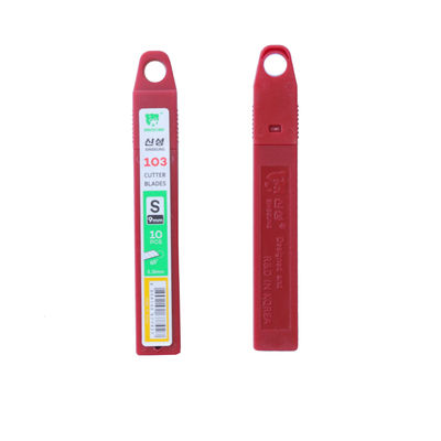 comprar Caja de 9 mm cuchillas de corte de cuchillas SK2 Cuchillas de papel pintado de acero S103 Fabricación en línea