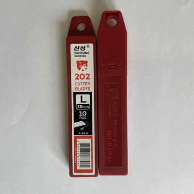 comprar Cuchillas de 18 mm Cuchillas de afeitar Cuchillas de cortar con un grosor de 0,4 mm Fabricación en línea