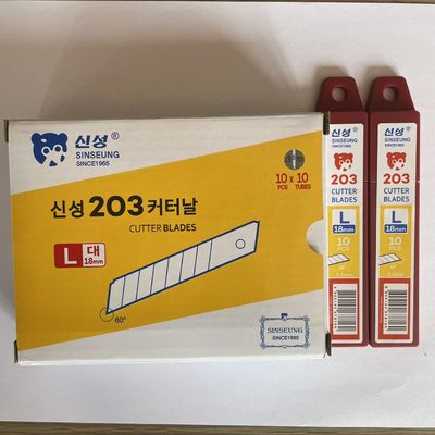 comprar 18mm Cuchillo de cuchilla Sinseung L203 0.5mm 60 grados Ángulo Fabricación en línea