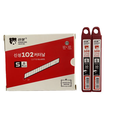 comprar Metal Snap Off Knife Utility SK2 Acero de alto carbono con ángulo de 60 grados S102 9 mm Fabricación en línea