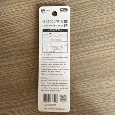comprar Cortador de cuchillo de utilidad retráctil de 86 mm para cortar papel de cartón Fabricación en línea