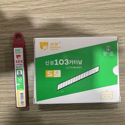 comprar 86 mm de longitud 9 mm cuchillas de corte con 0,38 mm de espesor de la hoja y cuchillas de repuesto incluidas Fabricación en línea