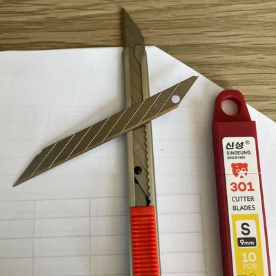 comprar 0.38mm Plata 9mm Cuchillas de corte para trabajo pesado y corte industrial Fabricación en línea