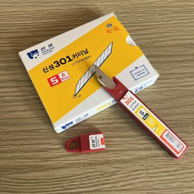 comprar Cuchillas cortadoras de plata de 9 mm hechas de acero de alto carbono SK2 para un rendimiento duradero Fabricación en línea