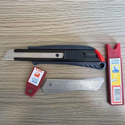 comprar 8 segmentos 18 mm bordes de la hoja y 0,5 mm de espesor para el recorte suave Fabricación en línea