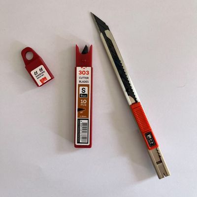comprar 0.38 mm de espesor 9 mm cuchillas de corte hechas de acero de alto carbono SK2 para el rendimiento de corte Fabricación en línea