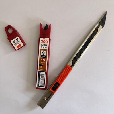 comprar Cuchillas de corte con cuchilla desprendible de 9 mm de ancho aumentan la eficiencia de corte Fabricación en línea