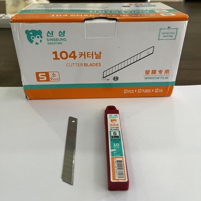comprar 0.38mm espesor cuchillas de recarga Características 9mm cuchillas de corte para tintado de ventanas Fabricación en línea