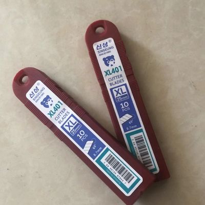 Cuchilla de cuchillo para uso pesado de 0,7 mm de espesor XL401 Sinseung 25 mm