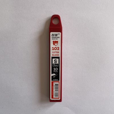 Cuchilla de corte para alfombras SK2 de 60 grados / Repuesto de cuchilla de corte de 9 mm