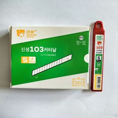 Cuchillo cortador de caja cortar cuchillo cuchilla hoja de 60 grados de corte profesional