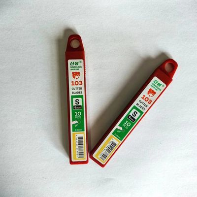 Cuchillas de corte a presión de 9 mm de repuesto, 86 mm, acero al carbono SK2 de alta eficacia