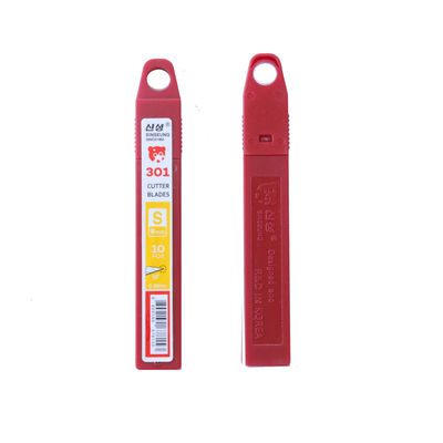 Cuchillas de corte de 9 mm SK2 de acero con alto contenido de carbono, con ángulo de 30 grados y 0,38 mm de grosor para corte de precisión