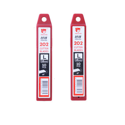 109 mm 8 segmentos Sk2 acero al carbono corte 18 mm cuchillas a presión para cartón rígido