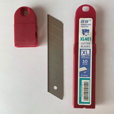 SK2 Acero 126 mm Cuchillo de cortador de papel / cuchillo de cortador con 7 segmentos con ángulo de 60 grados