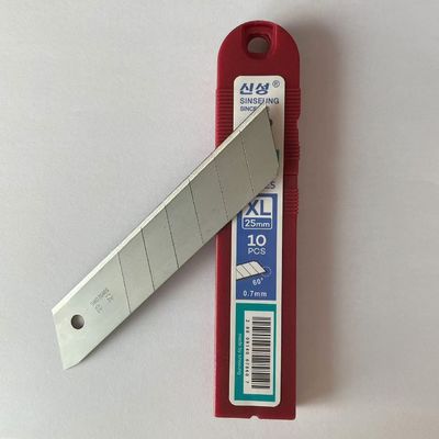 SK2 Acero de carbono 7 segmentos Cuchillas de corte de 25 mm con ángulo de punta de la hoja de 60 grados