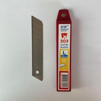 Cuchillas de 18 mm para cantos de 60 grados, 8 segmentos, acero al carbono SK2 de alta resistencia