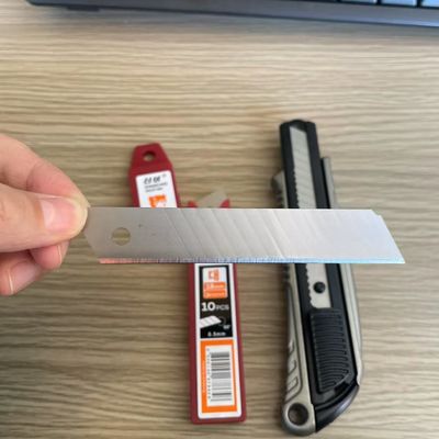 0.5 mm de espesor 18 mm cuchillo cuchillas / Snap Off cuchillas de utilidad de trabajo pesado