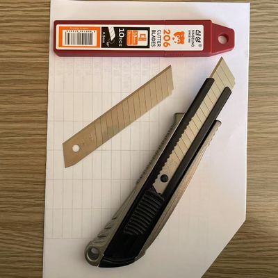 Cúteres de Larga Duración Cuchillas de 18 mm para Entusiastas del Bricolaje