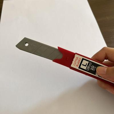 SK2 8 Segmentos Cuchillas Desmontables de 18 mm para Trabajos de Construcción de Precisión