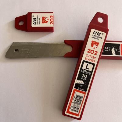 Cuchillas de plata SK2 de 18 mm duraderas versátiles para proyectos