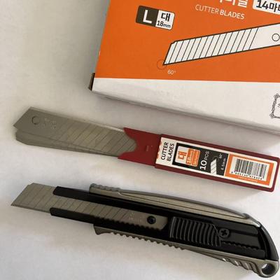 Ancho de corte preciso 18 mm Cuchillas de corte de plata 15 segmentos