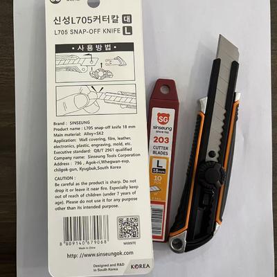 Cúter Ergonómico OEM para Drywall con Cuerpo de Aluminio