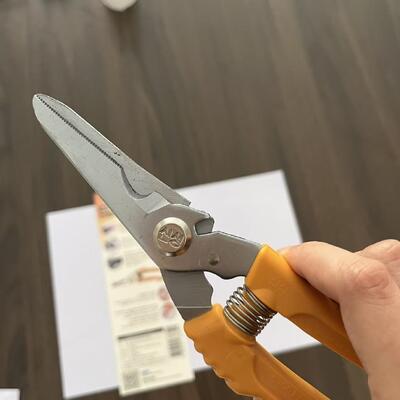 Tijeras de podar ergonómicas de 203 mm con agarre cómodo para tareas de jardinería profesionales