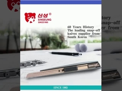 Cuchillos de utilidad 9mm Cuchillo de corte de aleación de aluminio con cuchillas adicionales de corte de precisión