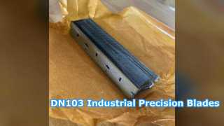 Solución de corte de precisión de cuchillas de cortador industrial DN103
