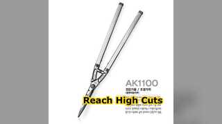 Las tijeras para setos extensibles alcanzan lo alto