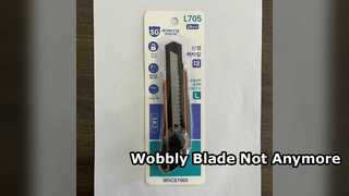 Control firme del cortador de la perilla rotatoria resistente L705 de 18m m de la herramienta de corte de la seguridad de las cuchillas